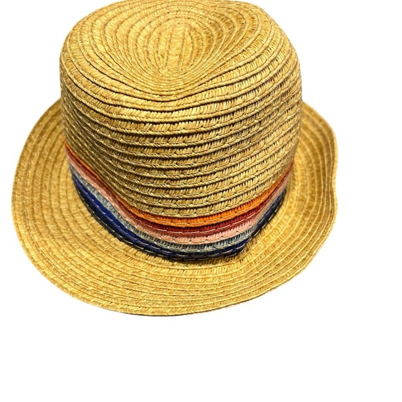 Baby Boy Tricolor Fedora Fashion Accessory 0-6 mos - Picture 2 of 4